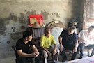 万长华参加河洑镇合兴社区组织生活会暨慰问困难党员