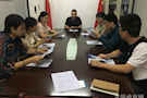 白马湖街道富强社区党总支走进中润景观进行“平安企业”专题宣讲